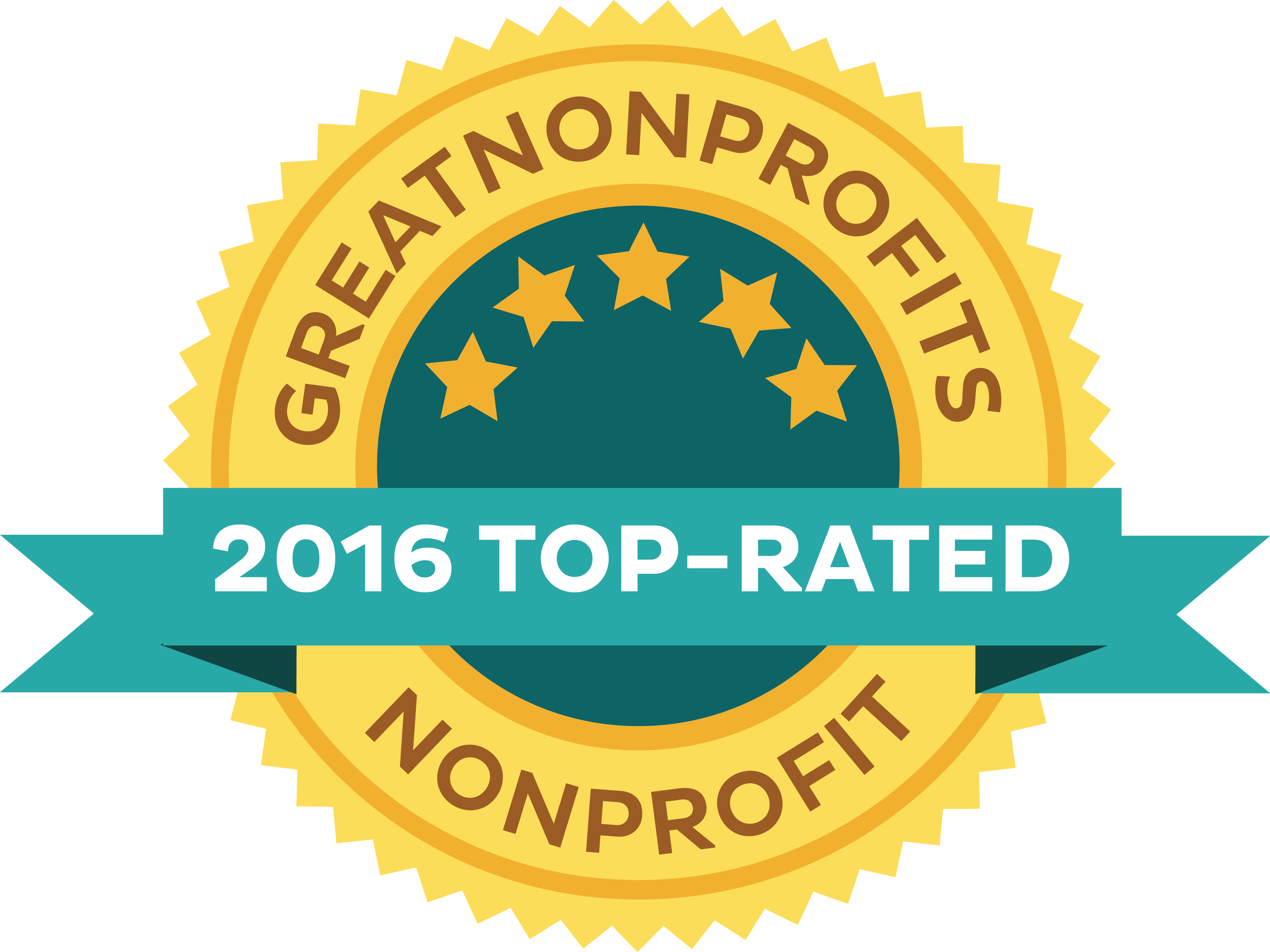 GreatNonprofits 2016 TOP-RATED NONPROFIT