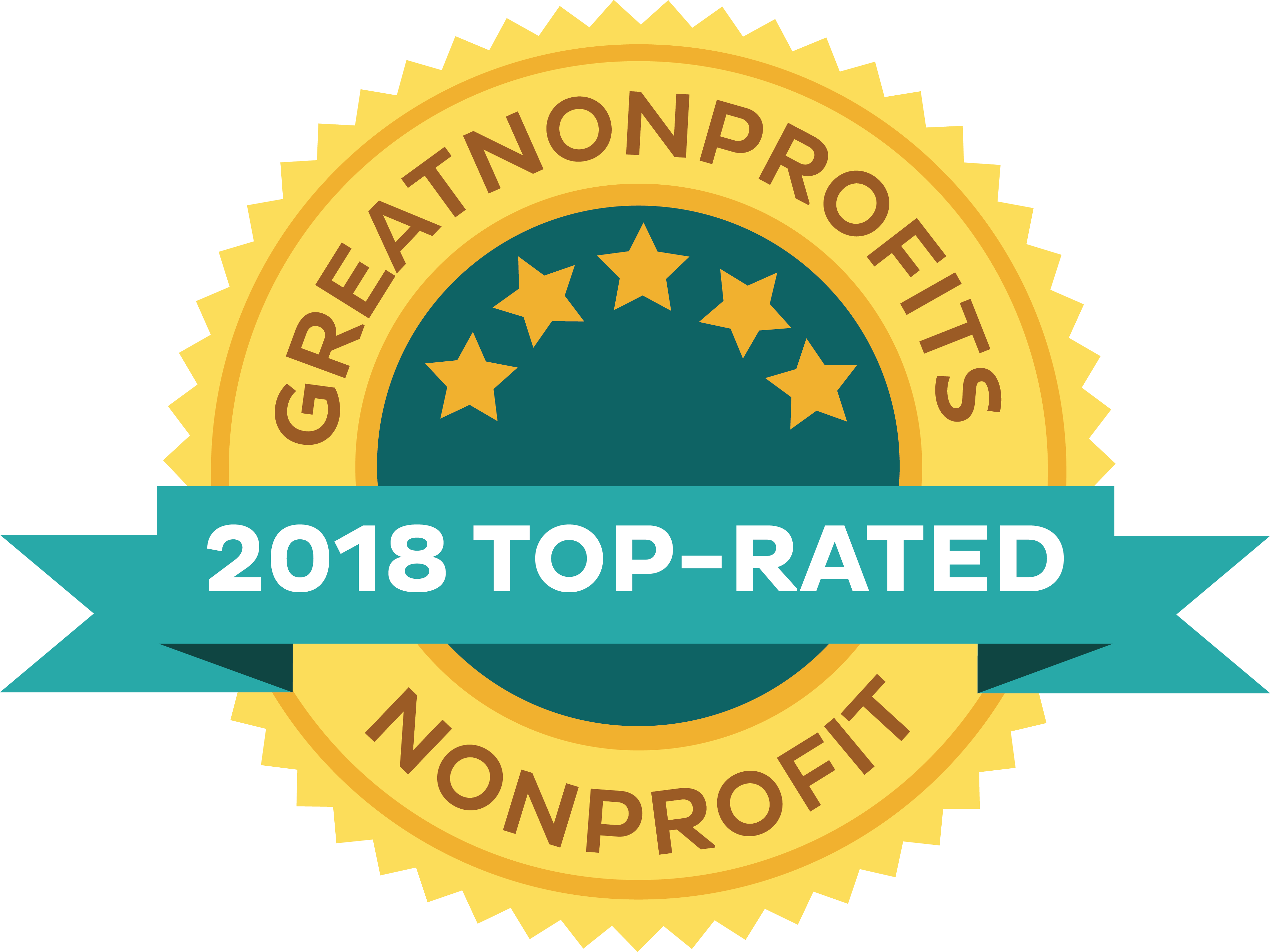 GreatNonprofits 2018 TOP-RATED NONPROFIT